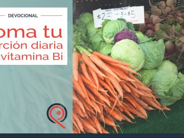 Toma tu porción diaria de vitamina Bi